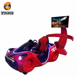 Racing Simulator VR Machine Global vânzare la cald cu parcuri tematice cu trei axe vr racing racing
