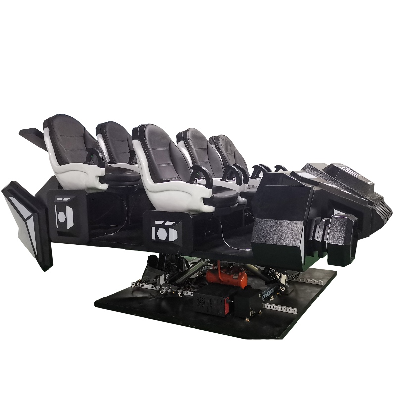 VR spațial întuneric Vânzare caldă distracție realitate virtuală scaun 9Dvr cinema 6 locuri 9dvr pentru familie